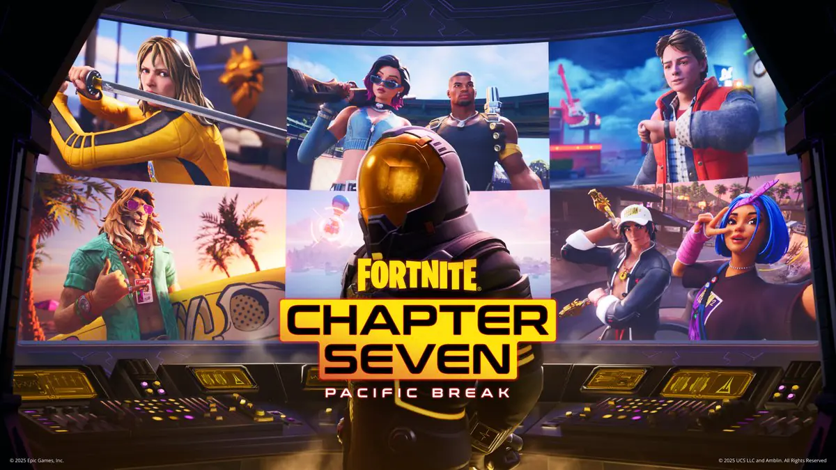 Fortnite's Epic New Chapter Seven Pacific Break Is Here With Wild Island