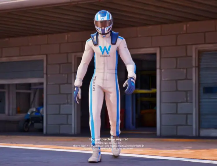 Fortnite's F1 Crossover Has Players Revving Their Engines