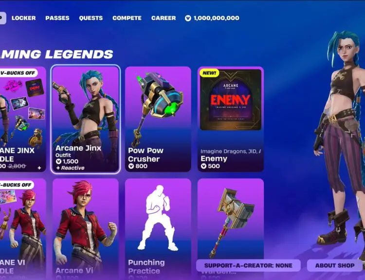 Fortnite's Most Stacked Shop Ever Has Players Going Wild