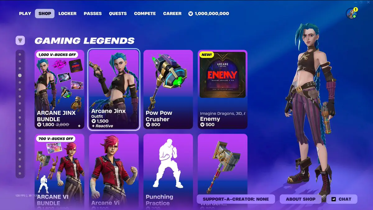 Fortnite's Most Stacked Shop Ever Has Players Going Wild