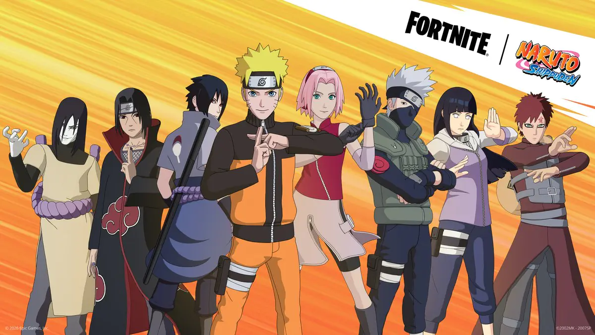 Fortnite's Naruto Team 7 Returns to Item Shop Tonight