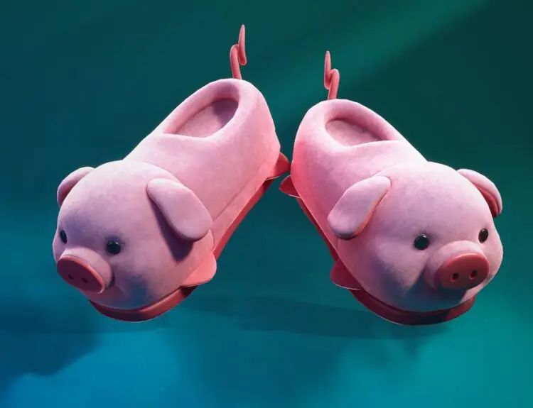 Fortnite's New Piggy Slippies Are Here And Players Are Going Hog Wild