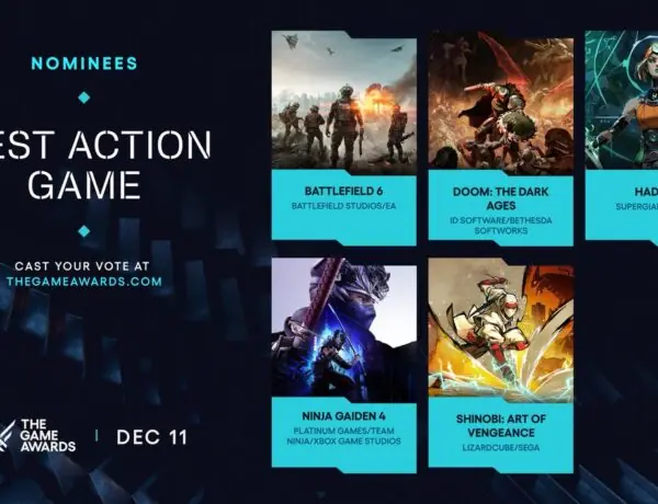 Gamers Battle Over Best Action Game at The Game Awards