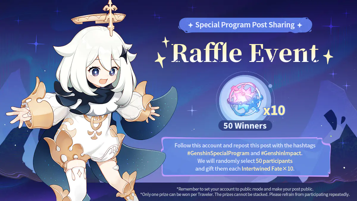 Genshin Impact's Luna III Special Program Is Here With New Characters And A Raffle
