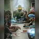 Halo's Thanksgiving Feast Goes Viral With Flood Infection Forms and Scarabs