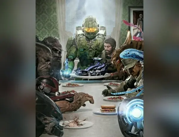 Halo's Thanksgiving Feast Goes Viral With Flood Infection Forms and Scarabs