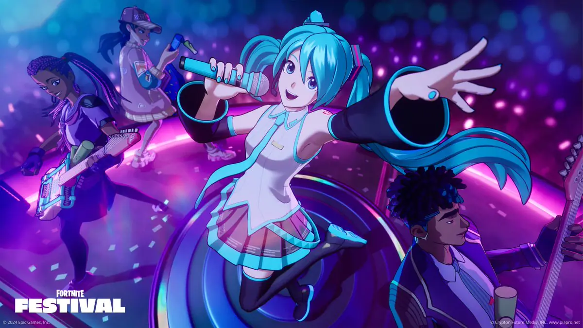 Hatsune Miku Fortnite Collab Leaked and Gamers Are Going Wild