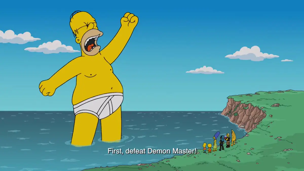 Homer Simpson Joins Fortnite in His Underwear and Gamers Are Confused