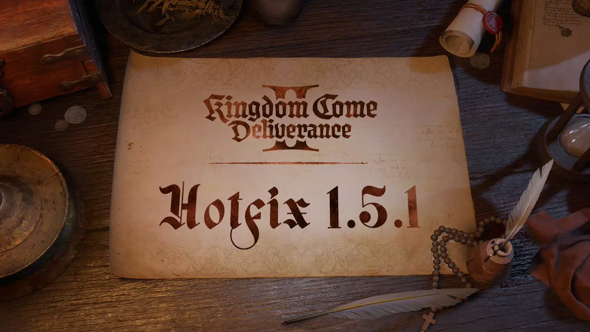 Kingdom Come Deliverance 2 Hotfix 1.5.1 Fixes Item Loss and Quest Bugs