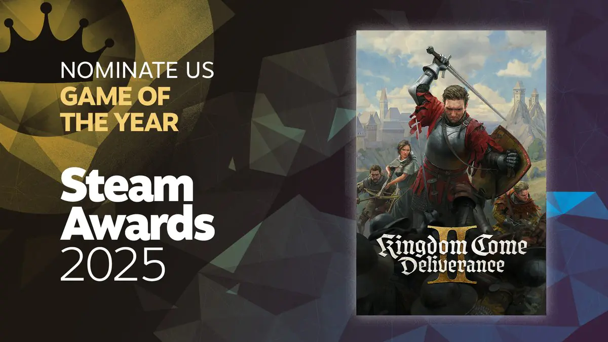 Kingdom Come Deliverance 2 Makes Bold Steam Awards Game of the Year Push