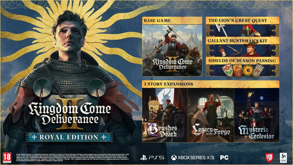 Kingdom Come Deliverance 2's Royal Edition Is Here With All DLC