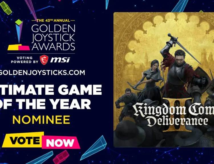 Kingdom Come Deliverance 2 Scores Golden Joystick Nomination Gamers Go Wild