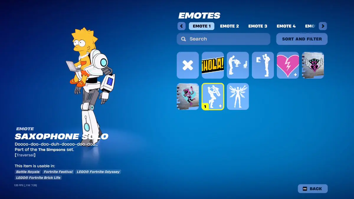 Lisa Simpson Fortnite Emote Leaks And Gamers Have Thoughts