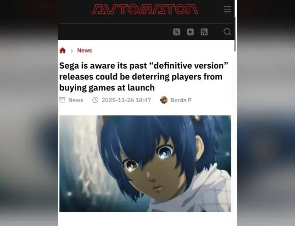 Sega Finally Admits Their Definitive Edition Strategy Is Hurting Game Sales