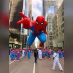 Spider-Man Swings Through Macy's Thanksgiving Day Parade in Epic NYC Moment