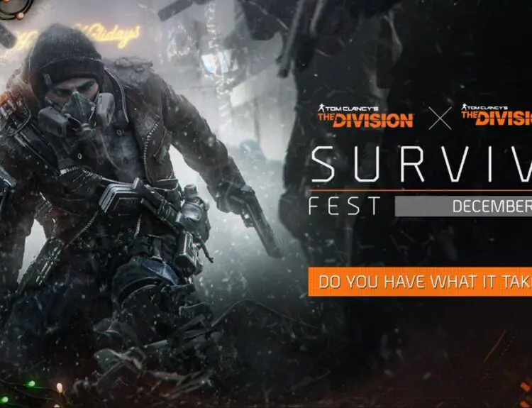 Ubisoft's New Survive Fest Event For The Division Players Is Here