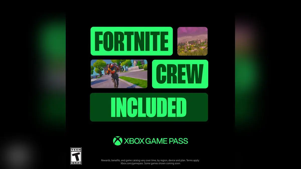 Xbox Game Pass Ultimate Now Includes Fortnite Crew Subscription
