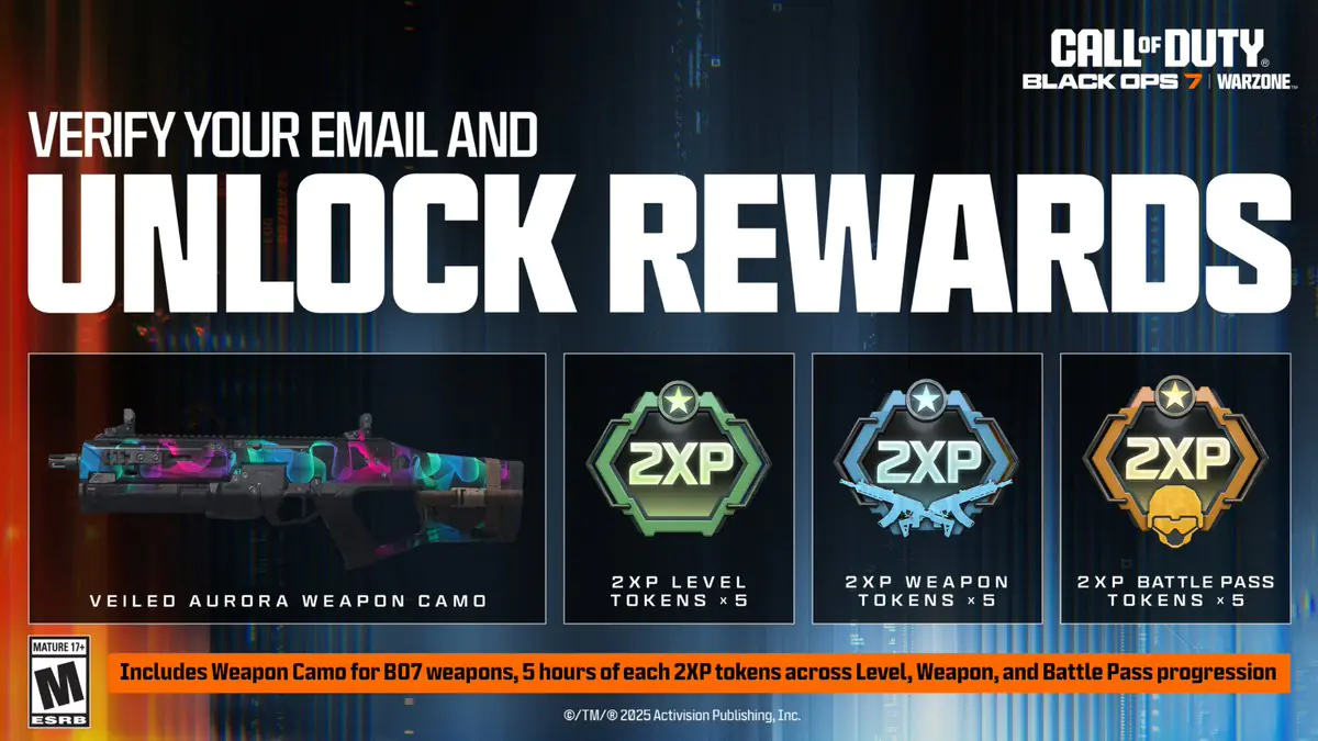 Activision's Email Verification Offer for Black Ops 7 and Warzone Rewards Sparks Confusion
