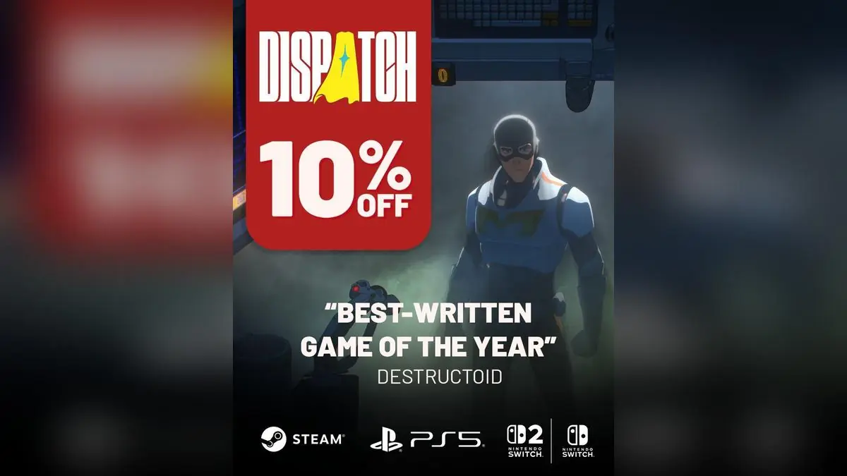 AdHoc's Dispatch Hits a 10% Sale, But Xbox Gamers Are Left Out