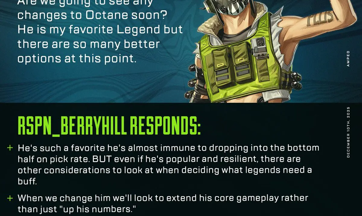 Apex Legends Devs Answer Meta Questions, But Players Just Want Better Servers