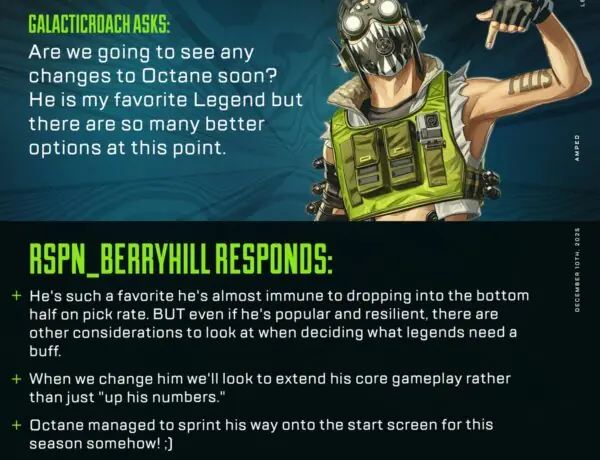 Apex Legends Devs Answer Meta Questions, But Players Just Want Better Servers