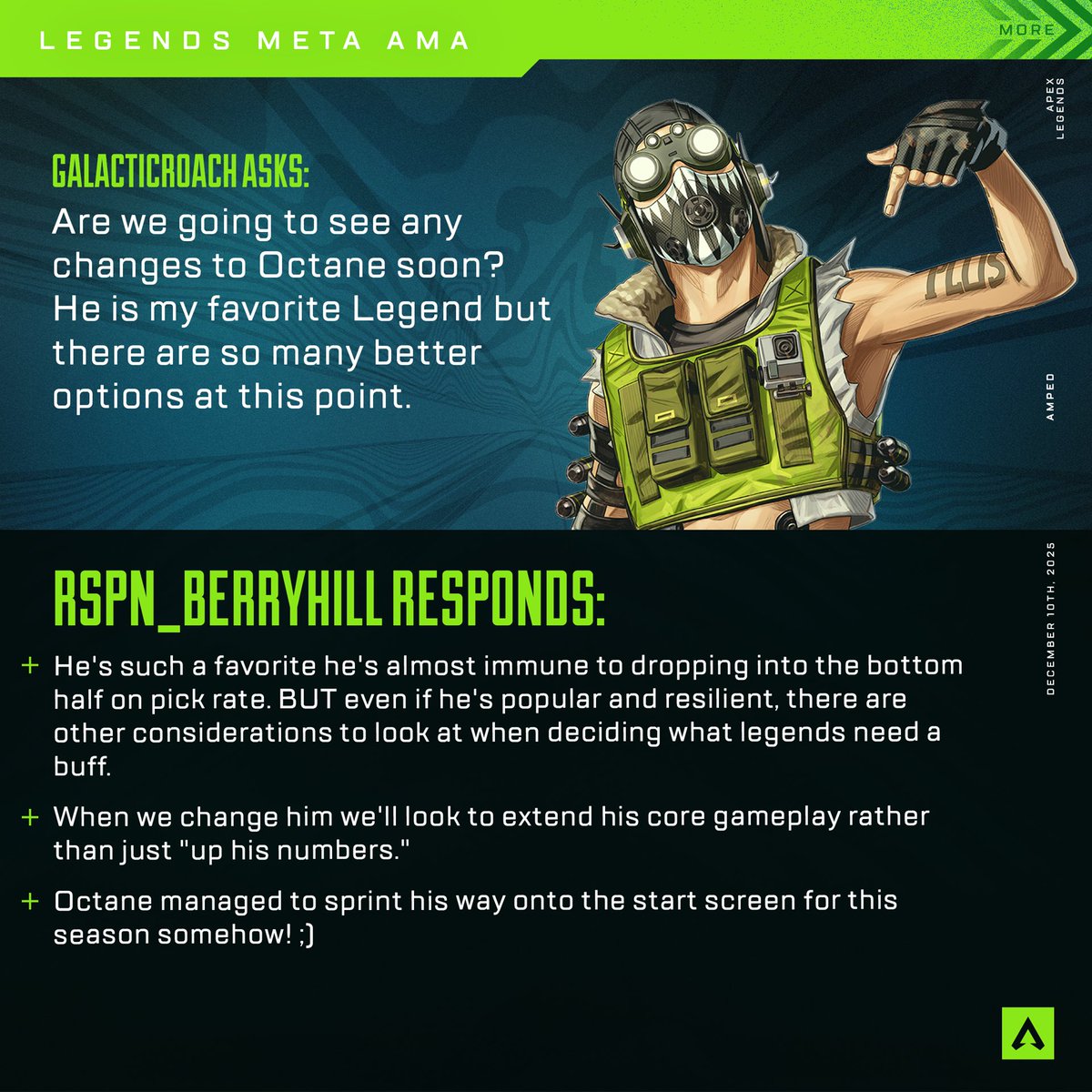 Apex Legends Devs Answer Meta Questions, But Gamers Just Want Better Servers