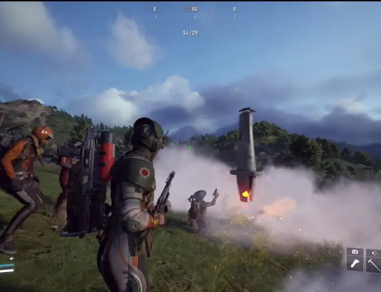 ARC Raiders Player Attaches to Rocket, Gets Launched Into Space