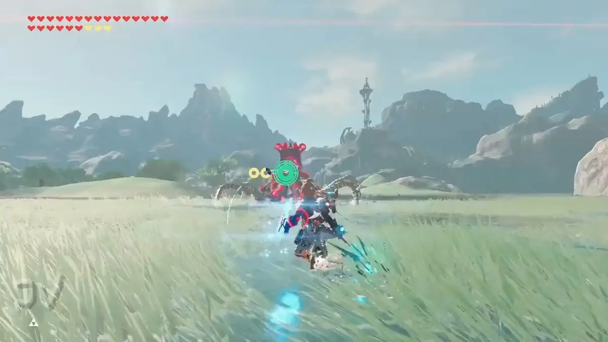 Breath of the Wild Player Executes Insane Anime-Style Guardian Takedown