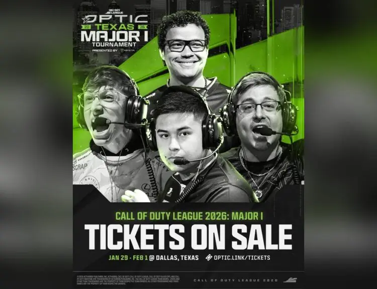 Call of Duty League's 2026 First Major Tickets Are Live, But Gamers Have Other Issues