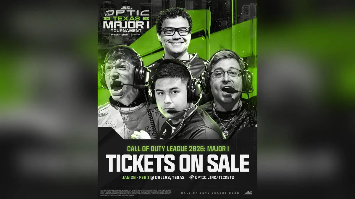 Call of Duty League's 2026 First Major Tickets Are Live, But Gamers Have Other Issues