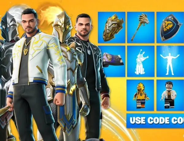 CouRageJD's Fortnite Icon Bundle Drops Tomorrow With a Wild 3,000 V-Buck Deal