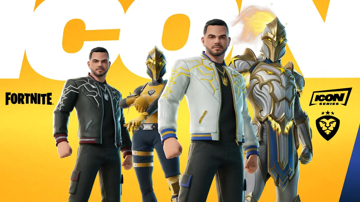 CouRageJD's Fortnite Icon Skin Drops With a Loyal Pup Back Bling