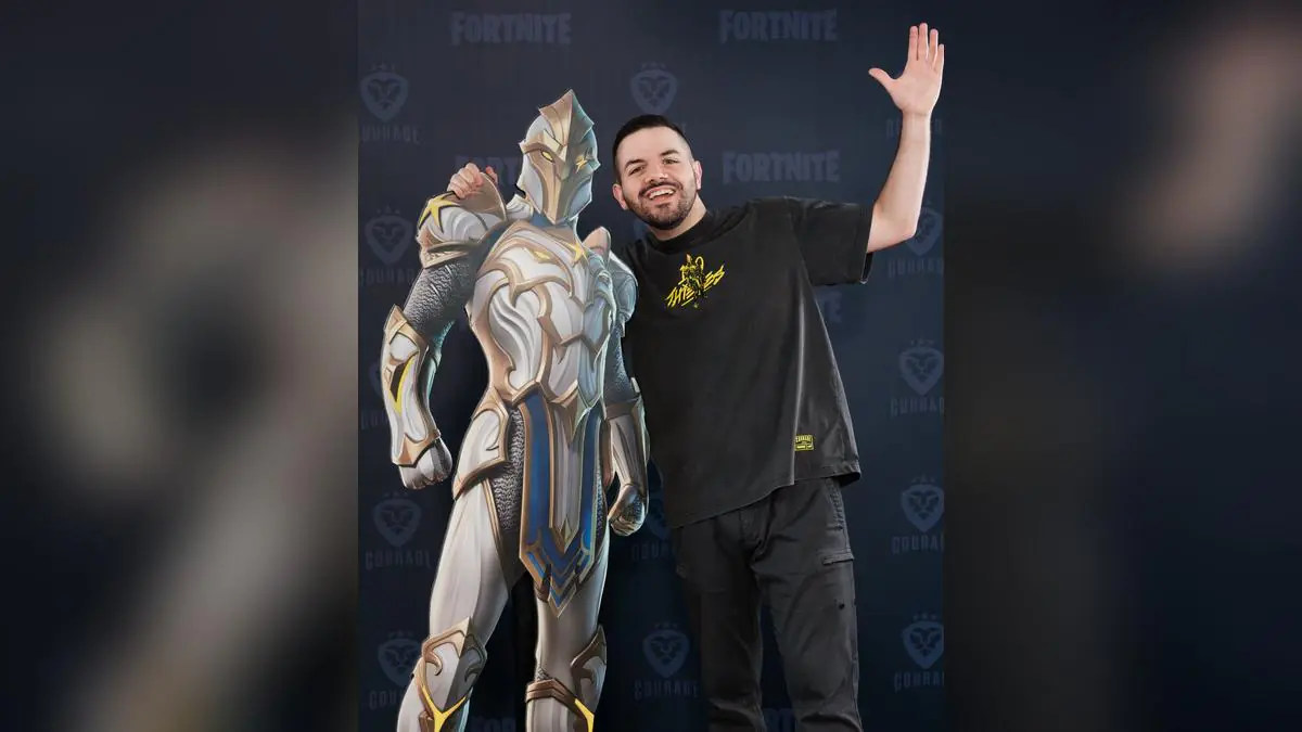 CouRageJD's Fortnite Icon Skin Is Finally Here After 3000 Days
