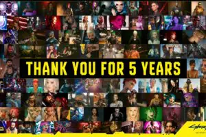 Cyberpunk 2077 Celebrates 5 Wild Years in Night City With a Massive Fan Tribute