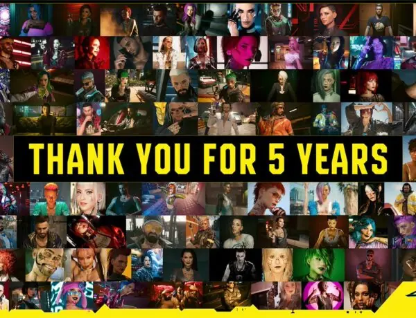Cyberpunk 2077 Celebrates 5 Wild Years in Night City With a Massive Fan Tribute
