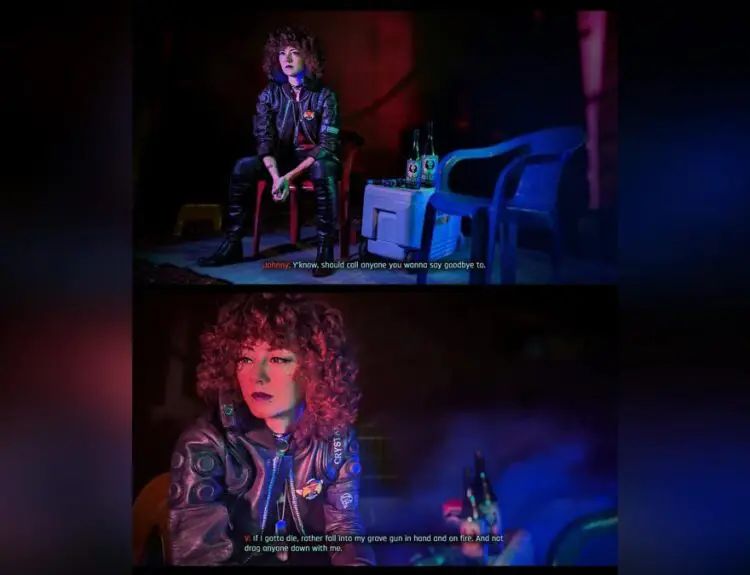 Cyberpunk 2077's Johnny Silverhand Cosplay Hits Right in the Feels