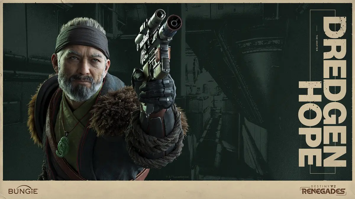 Destiny 2 Renegades DLC Drops Tomorrow, Drifter Looks Rough