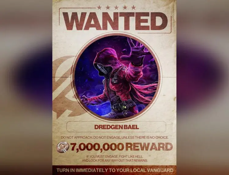 Destiny 2's Dredgen Bael Gets a 7 Million Glimmer Bounty, Players Have Questions