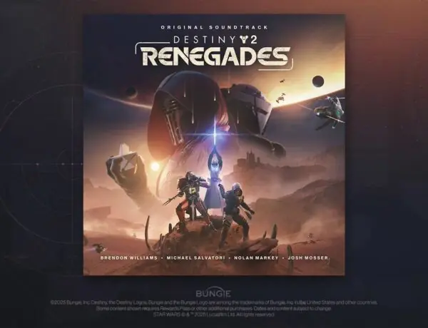 Destiny 2's Renegades Soundtrack Drops on YouTube, But Players Want Spotify