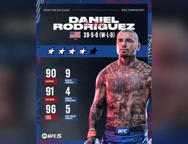 EA Sports UFC 5 Adds Daniel Rodriguez, But Gamers Want More Fighters