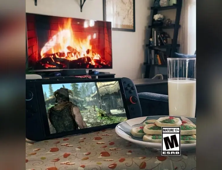 Elder Scrolls Fans Demand 60fps Skyrim After Cozy Holiday Tweet