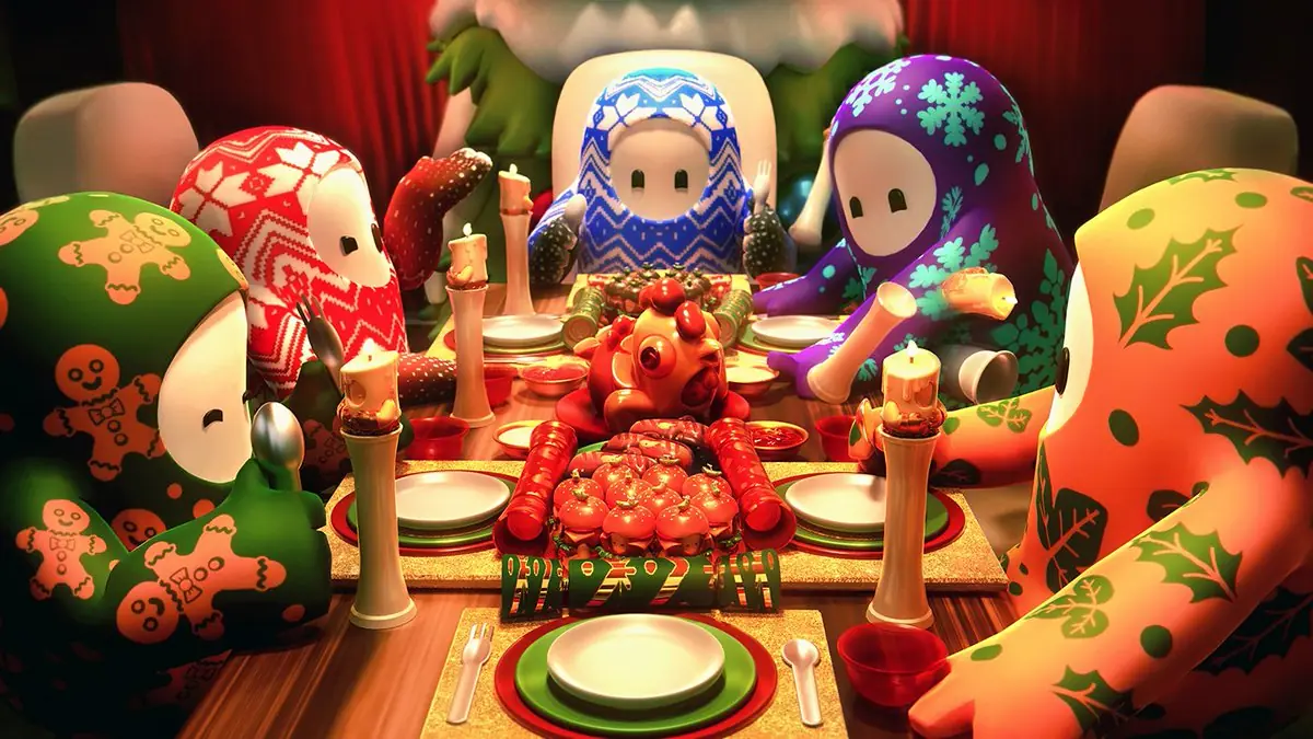 Fall Guys Holiday Cheer Meets Player Frustration Over Game's 'Autopilot' State
