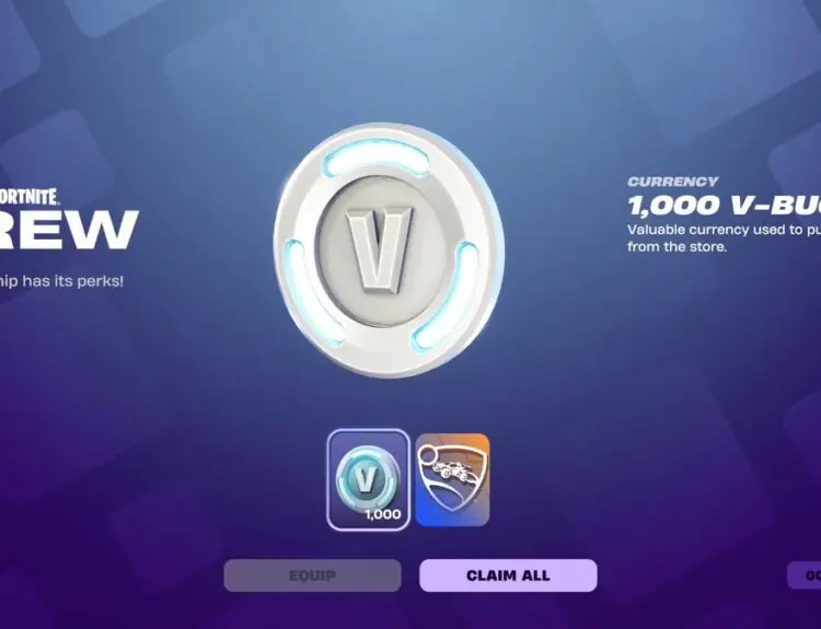 Fortnite Players Score 1,000 V-Bucks for $1 in Xbox Game Pass Ultimate Exploit