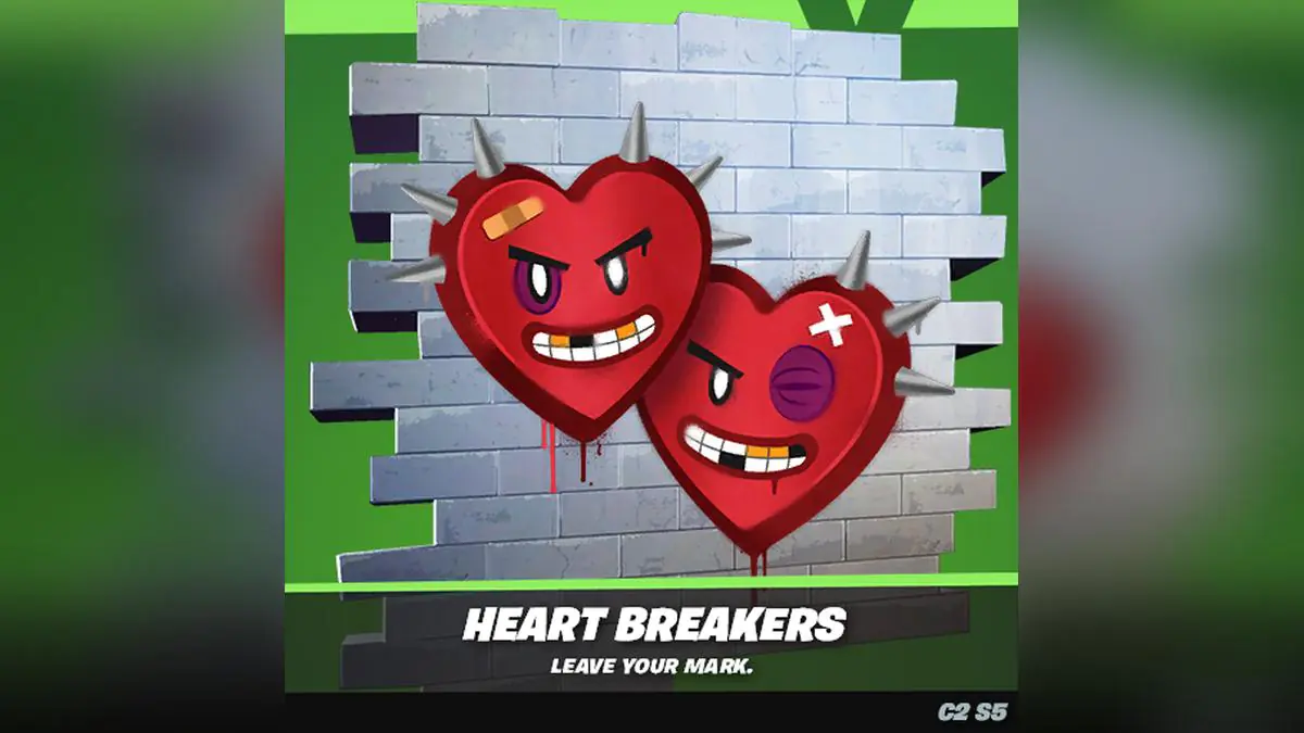 Fortnite's 2021 Valentine's Spray Finally Unlocks After Years in the Vault