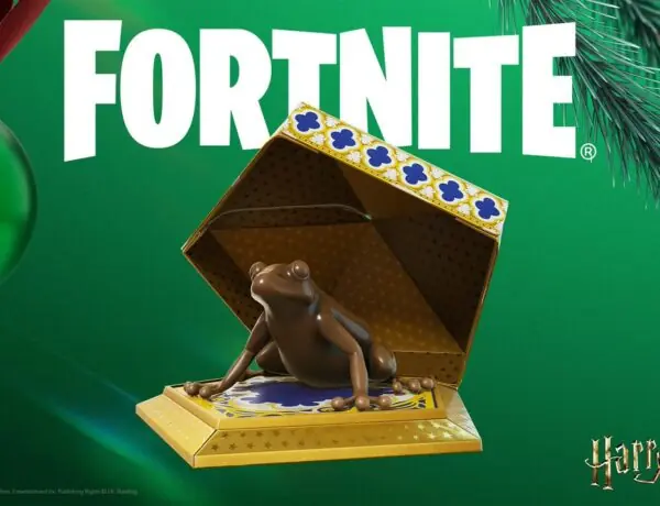 Fortnite's Chocolate Frog Back Bling Hops In, But Players Are Split Over Hogwarts