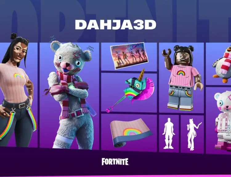 Fortnite's Gwinny Gang Bundle Returns for Winterfest 2025, Dahja Celebrates Epic Comeback
