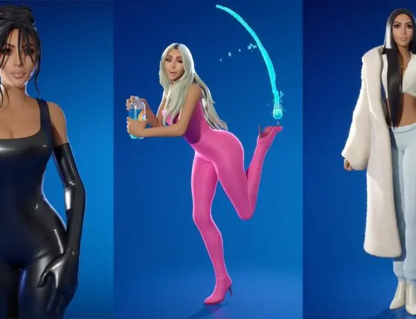Fortnite's Kim Kardashian Items Spark Wild Reactions From Gamers