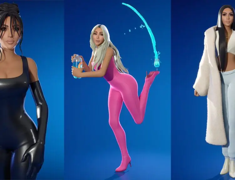 Fortnite's Kim Kardashian Items Spark Wild Reactions From Gamers