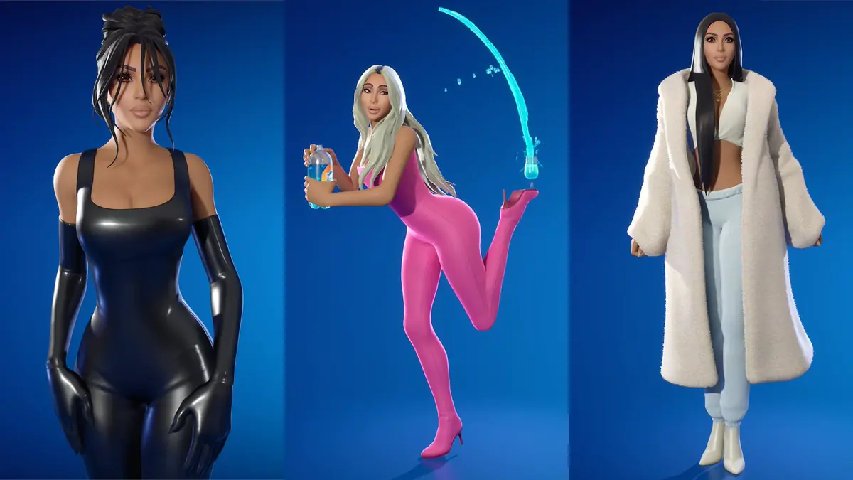 Fortnite's Kim Kardashian Items Spark Wild Reactions From Gamers