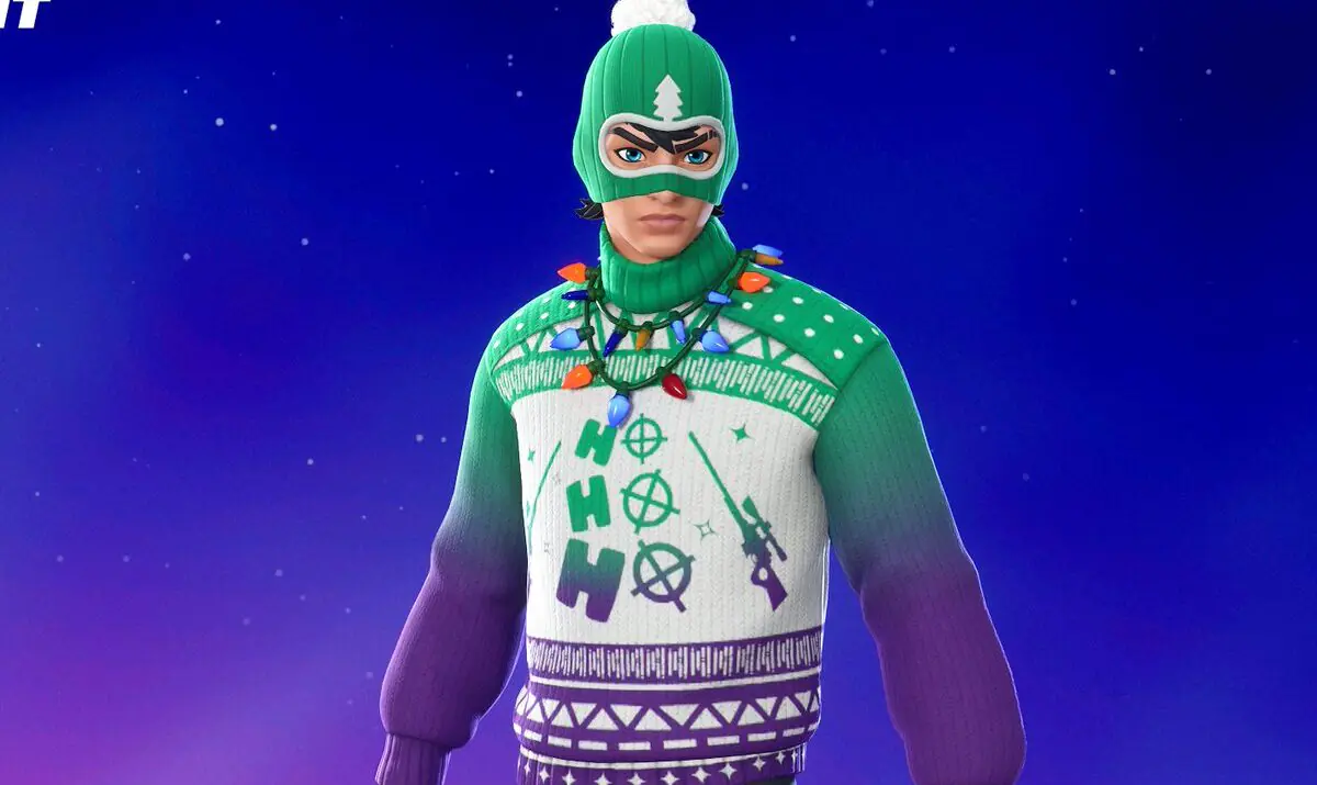 Fortnite's New Winterfest Bandit Skin Sparks Debate and Hype